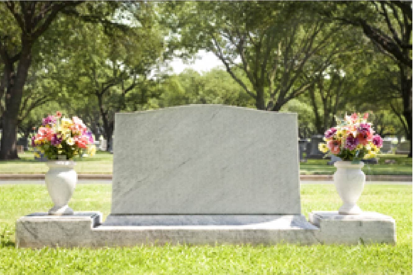 monument in a graveyard